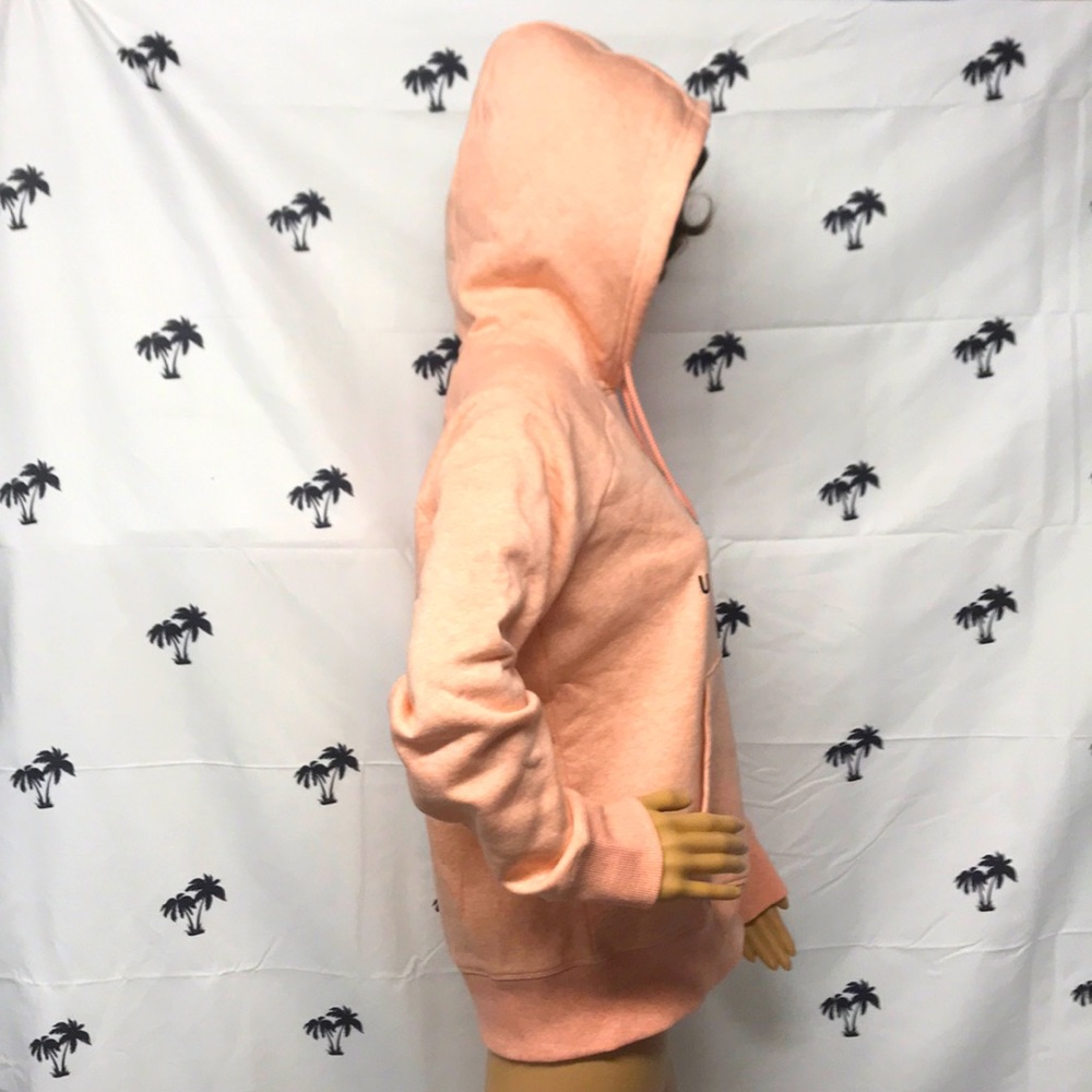 Brand New Under Armour Peach Hooded Sweatshirt - Picture 9 of 12